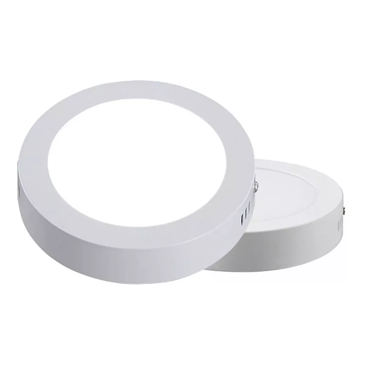 Lampara Panel Led Plafon Sobreponer 30 Cm Redonda 24w Frio.
