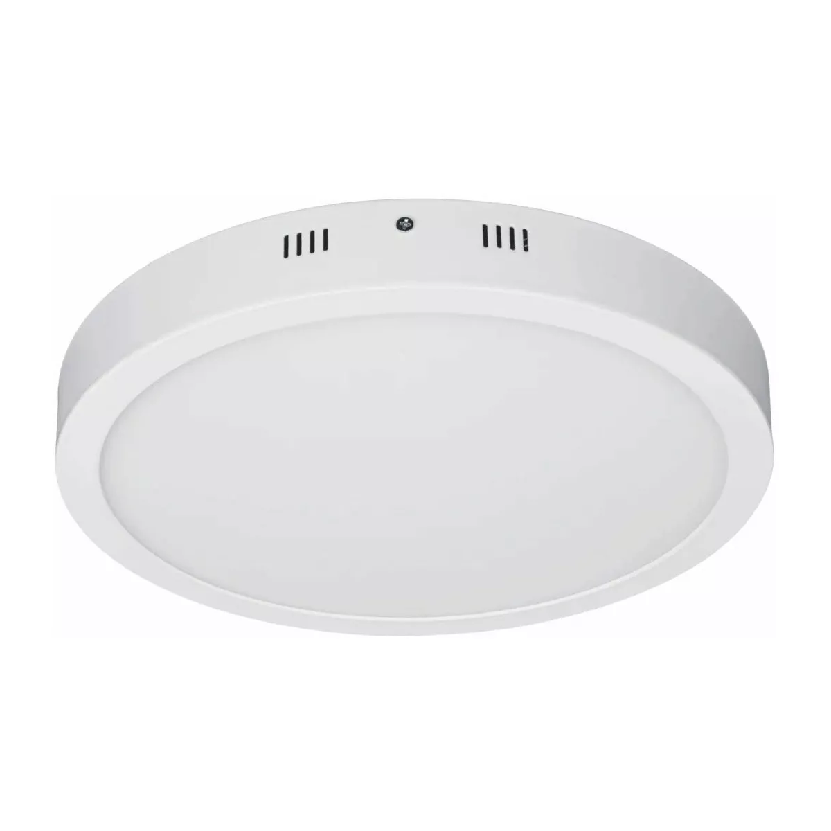 Lampara Panel Led Plafon Sobreponer 30 Cm Redonda 24w Frio.