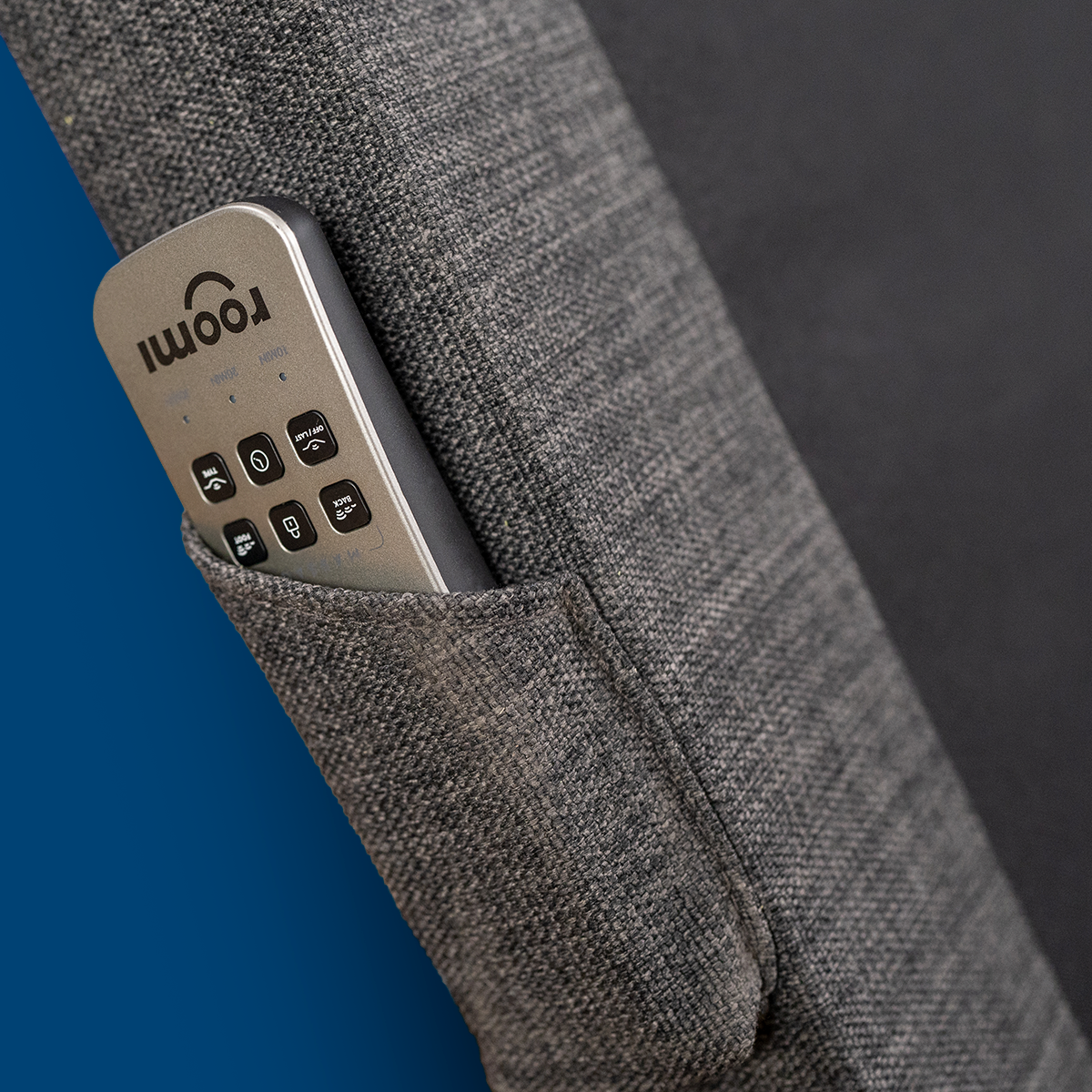 Cama Eléctrica King Size Ajustable con Control Remoto, Función Masaje y Luz Bajo Cama ROOMI.