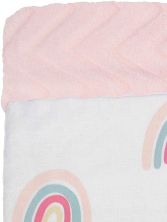 A Nap Baby Cobijas para Bebé Tipo Cobertor Ideal para Cuna, Toddler ó Descanso - Arcoiris.