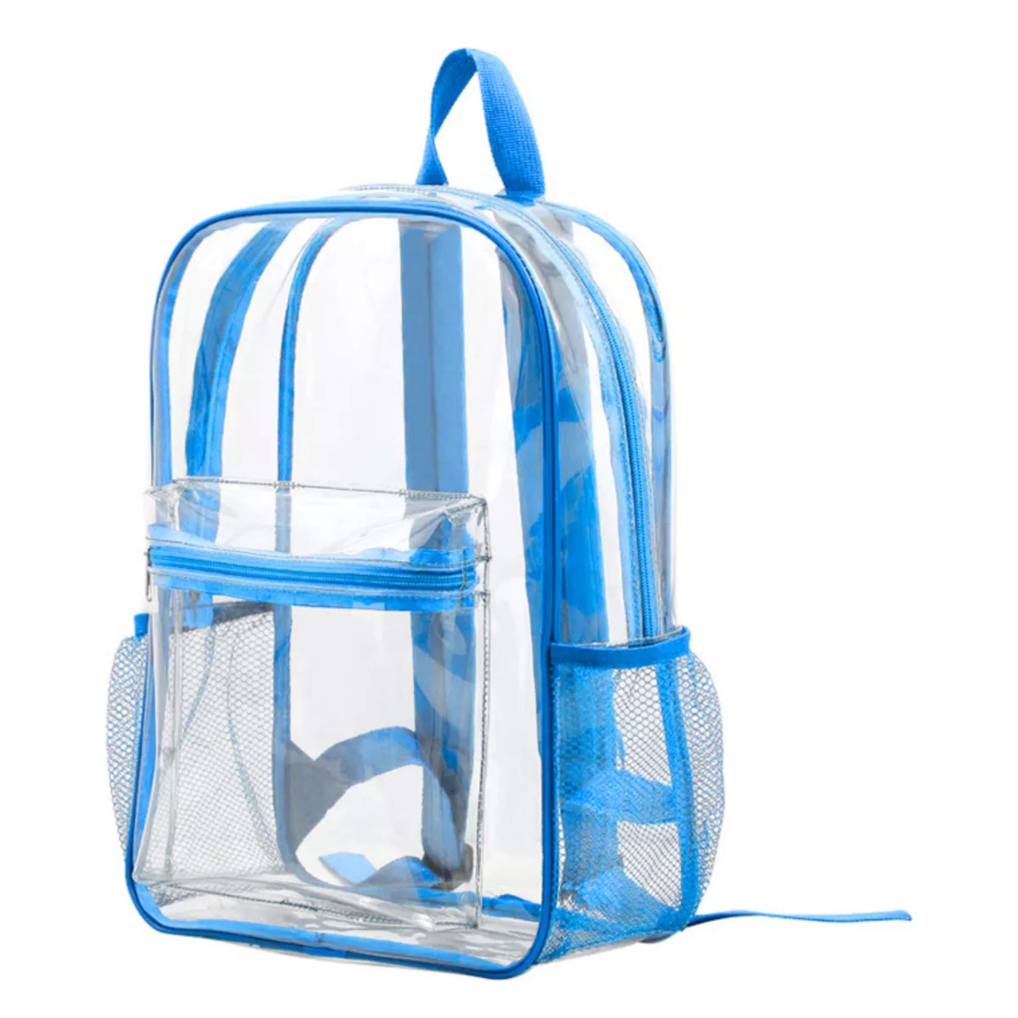 Mochila Transparente Para Hombre Mujer Niños Escolares Conciertos Multiusos Trendy Resistente Versatil