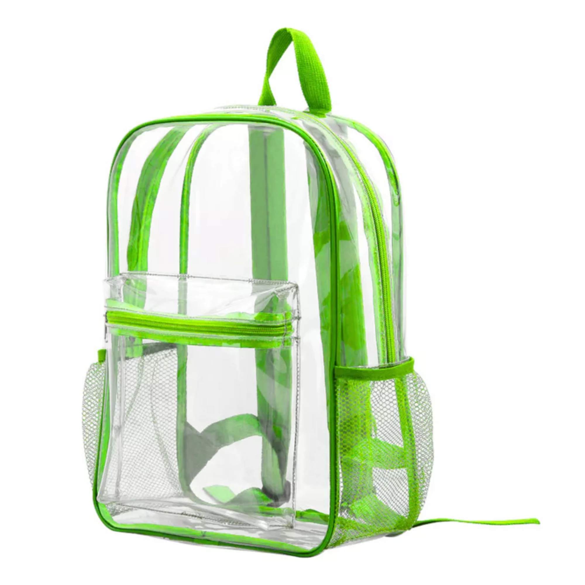 Mochila Transparente Para Hombre Mujer Niños Escolares Conciertos Multiusos Trendy Resistente Versatil