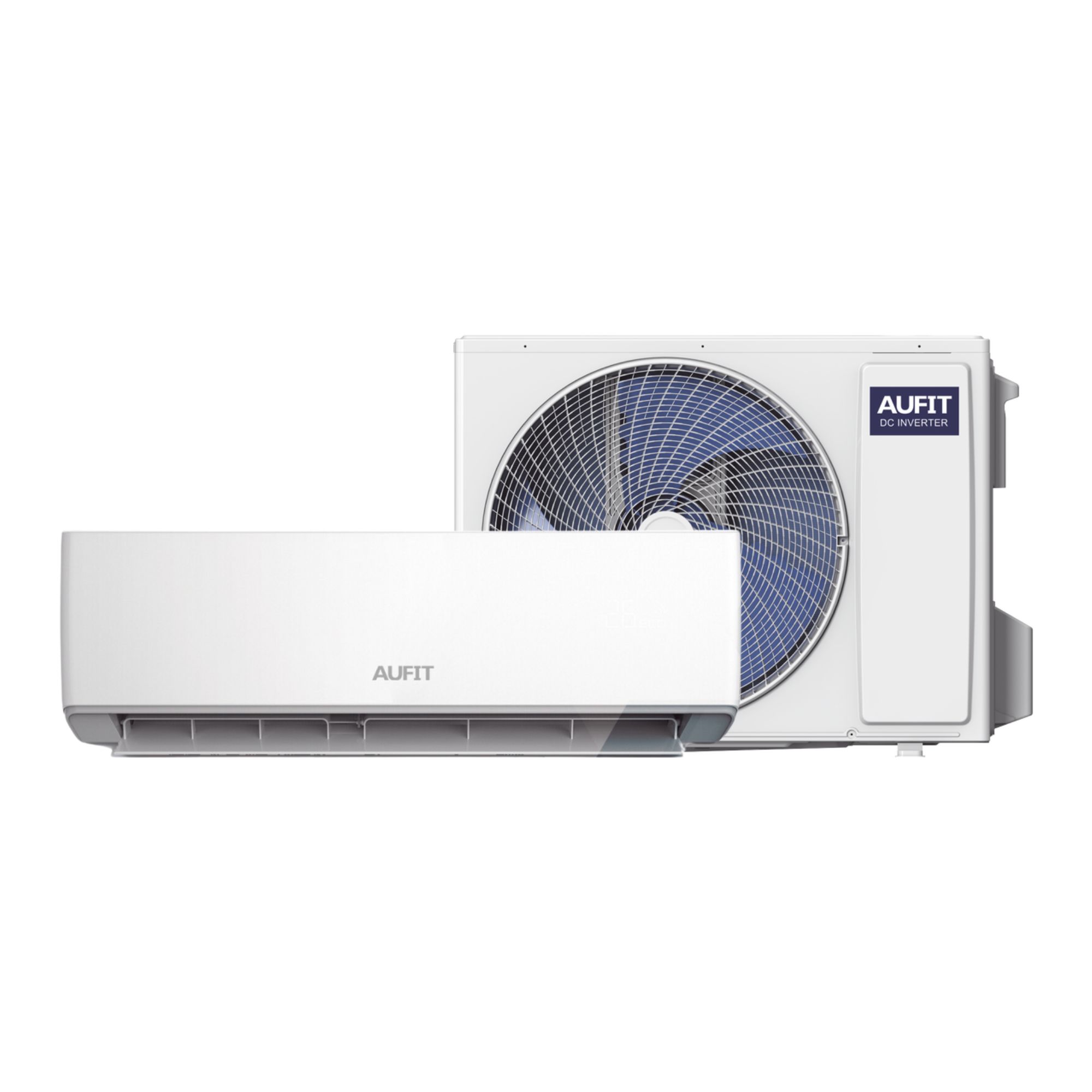 Minisplit Inverter Aufit de 1 Tonelada, 12,000 BTU, Frío y Calor, 110V, Wi-Fi, Blanco