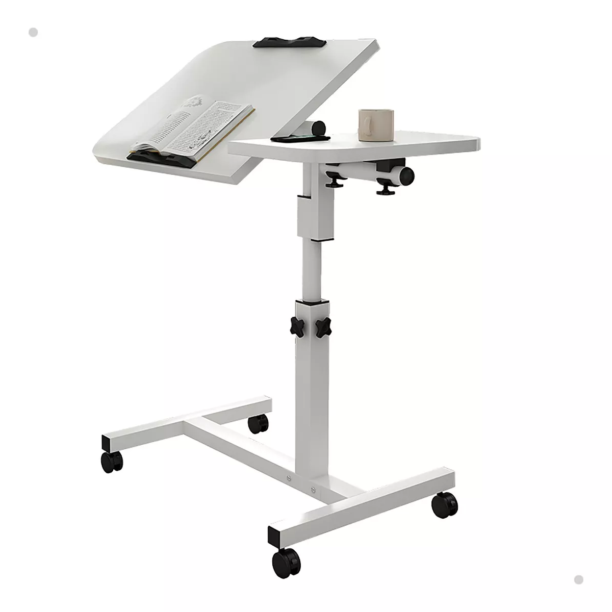 Mesa Auxiliar De Sofá Plegable Y Extraíble Para Laptop 60cm.