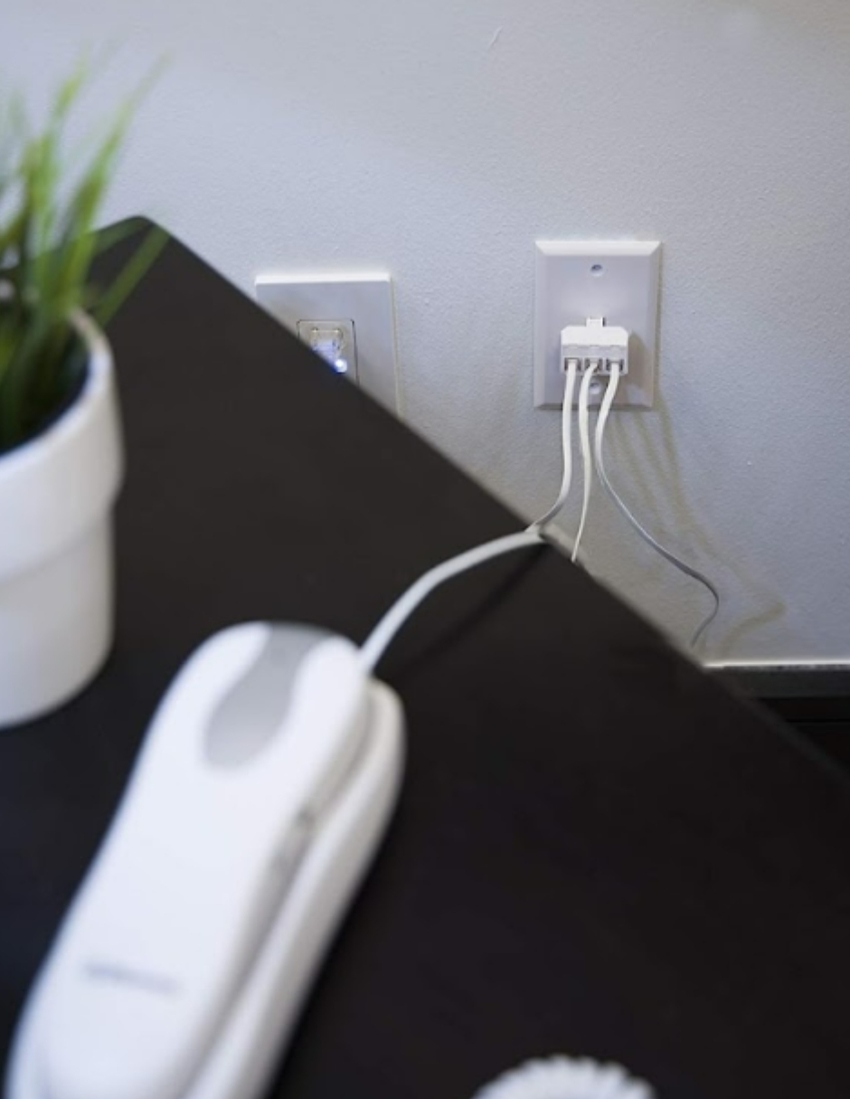 ADAPTADOR GE TRIPLEX BLANCO 76160.