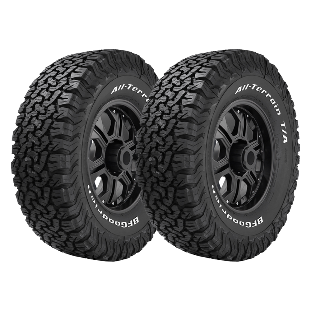 PAQUETE DE 2 LLANTAS 35X12.50R15 BF GOODRICH ALL TERRAIN T/A KO2 .
