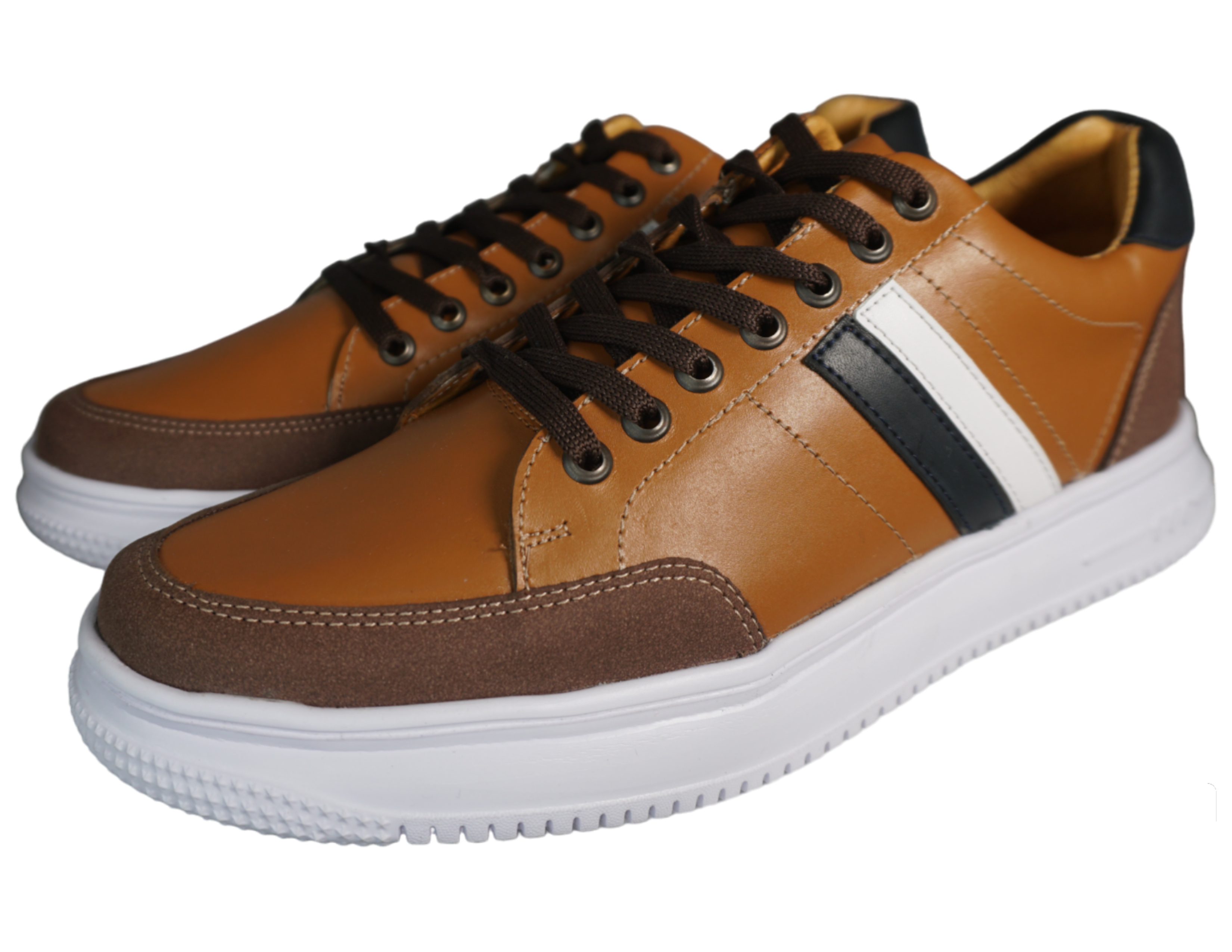 Tenis Urbanos Hombre piel con suela ultra ligera
