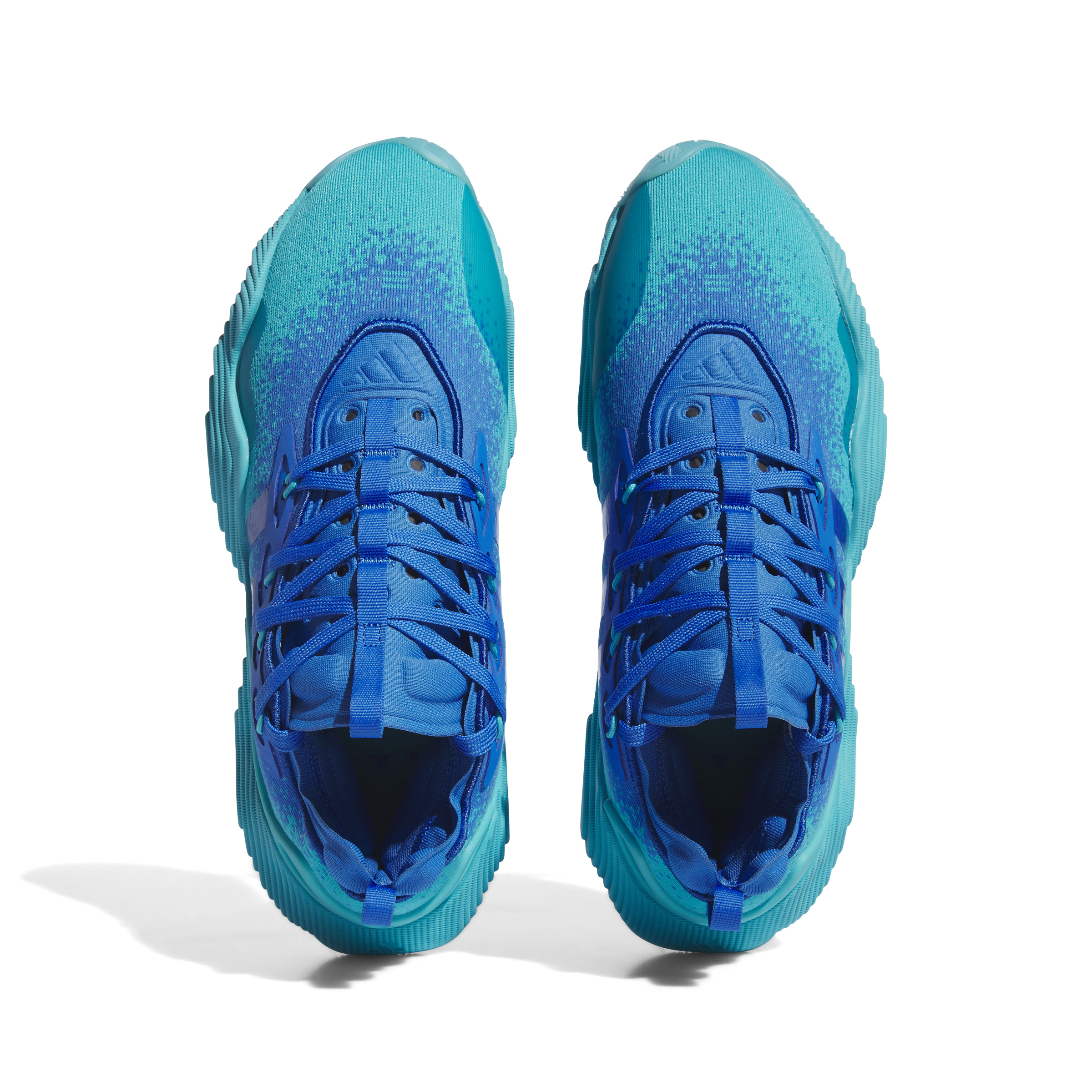 Tenis adidas Trae Young 3 Low Basketball Azul Calzado Deportivo.
