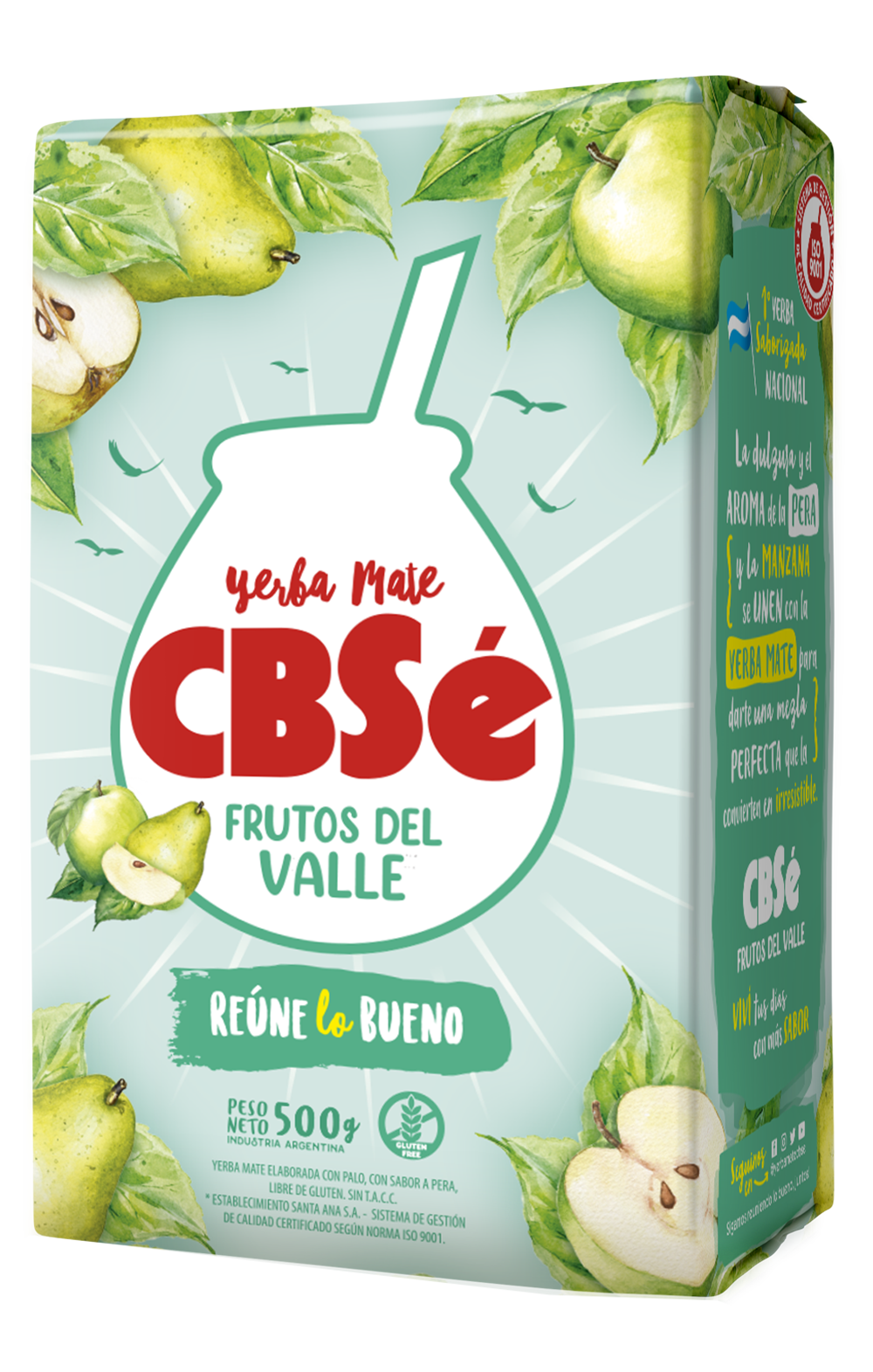 Yerba Mate Cbsé Frutos del Valle 500 g.