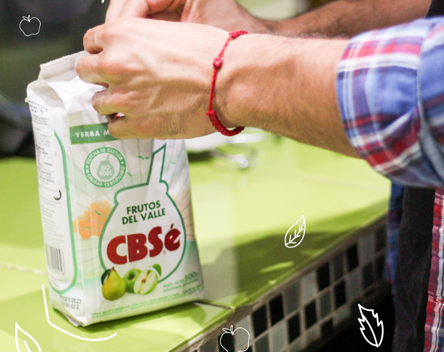 Yerba Mate Cbsé Frutos del Valle 500 g.