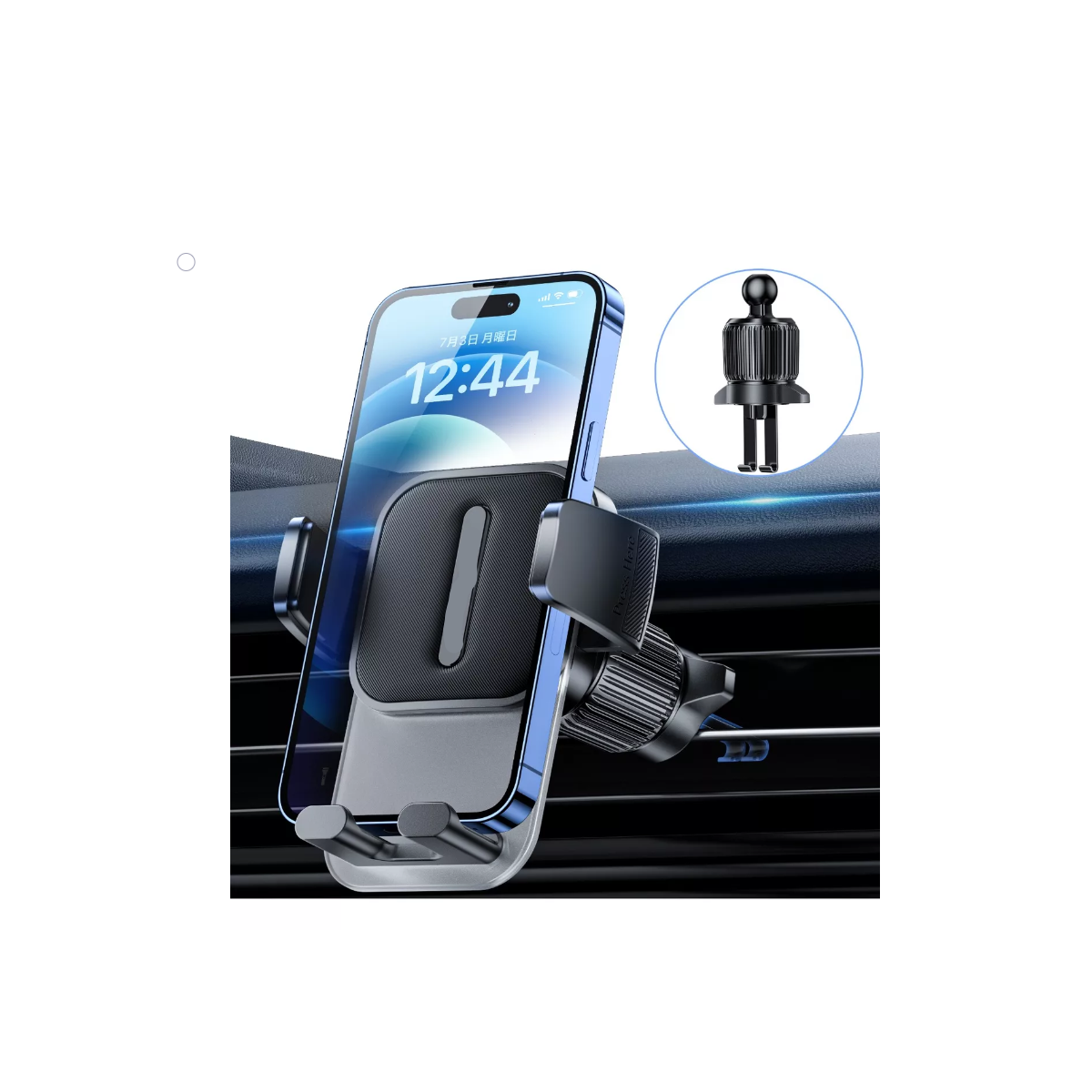 Soporte De Celular Para Auto Con Ganchos Dobles Más Estables.