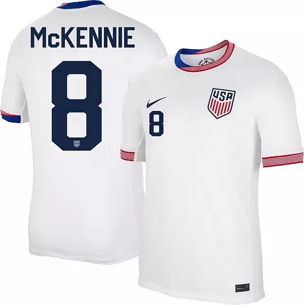 Jersey Original nike Selección Estados Unidos local #8 copa américa 2024 FJ4278.