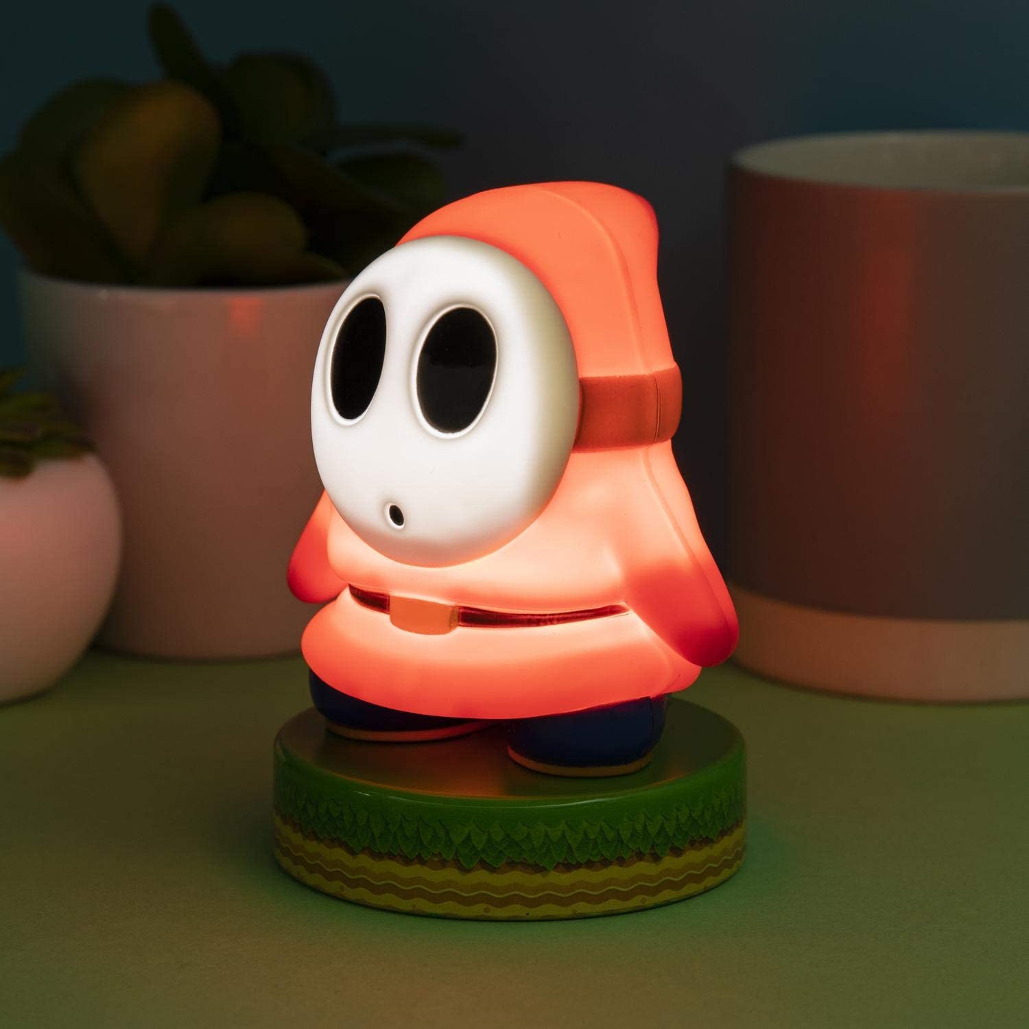 Paladone Super Mario Shy Guy 3D Nintendo Coleccionable Lampara Noche.