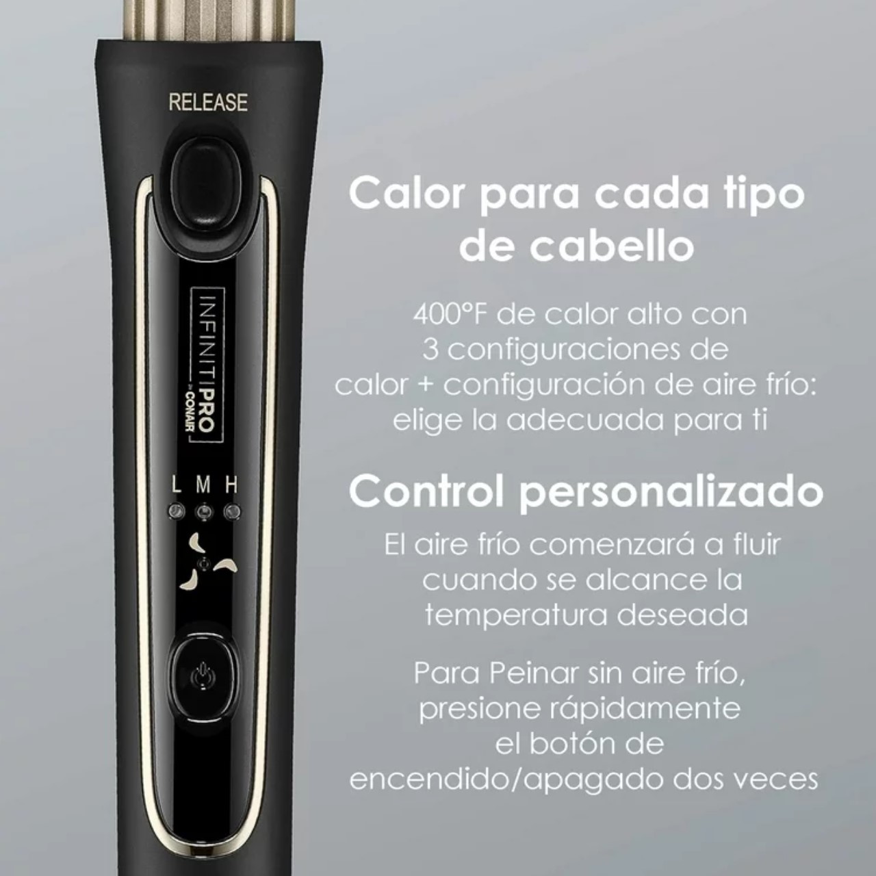 Rizador Conair INFINITI PRO Mod. CD2112 Color-Negro Conair CD2112.