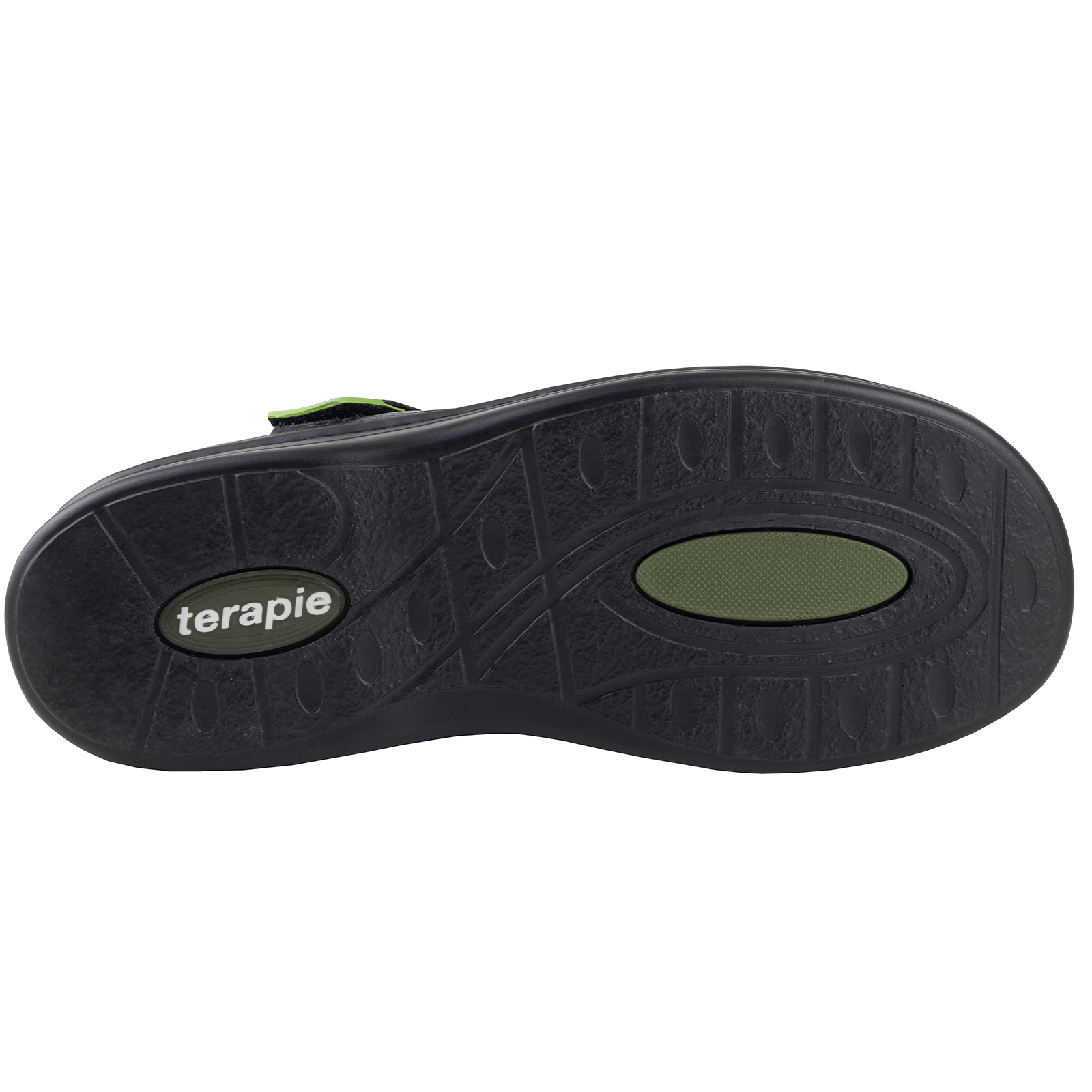 Sandalia Para Hombre Pie Diabético Terapie Confort 224 Negro Original.