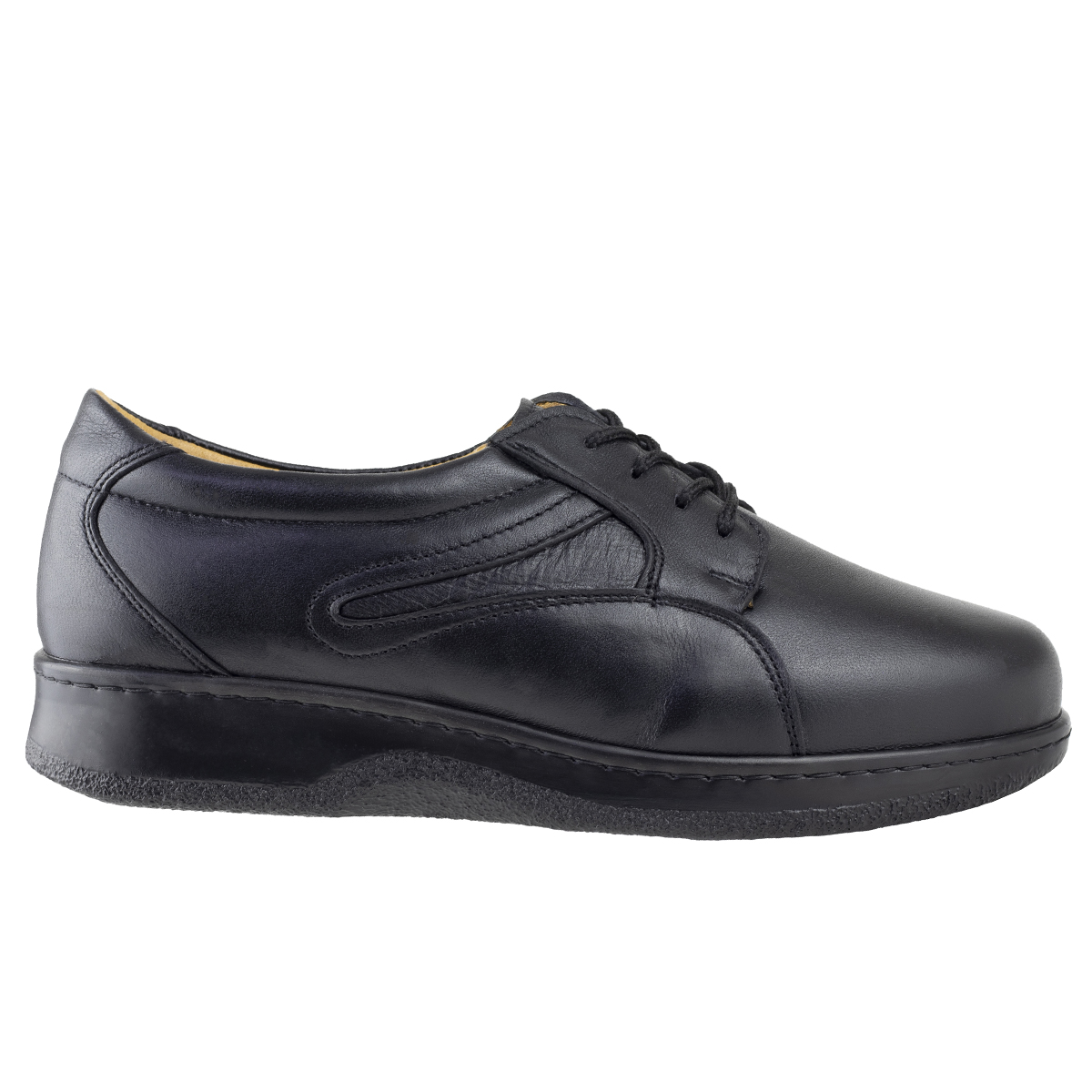 Zapato Negro Derby Para Mujer Pie Diabético Terapie Confort 109 Negro Original.