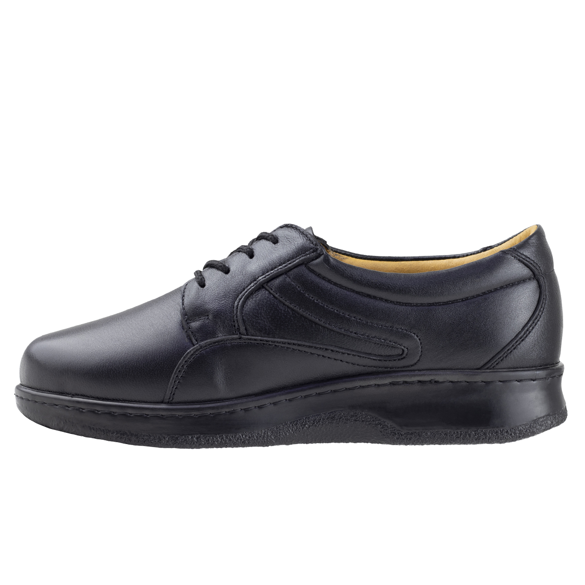 Zapato Negro Derby Para Mujer Pie Diabético Terapie Confort 109 Negro Original.