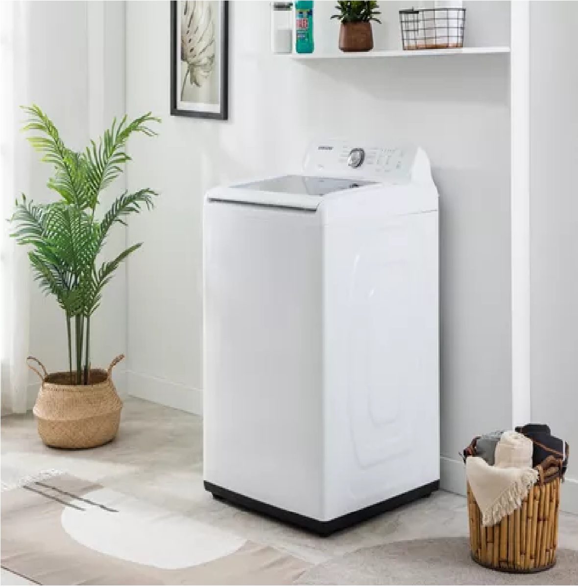 Lavadora Samsung Automática Wa21a3341gw/ax 21 Kg Blanca