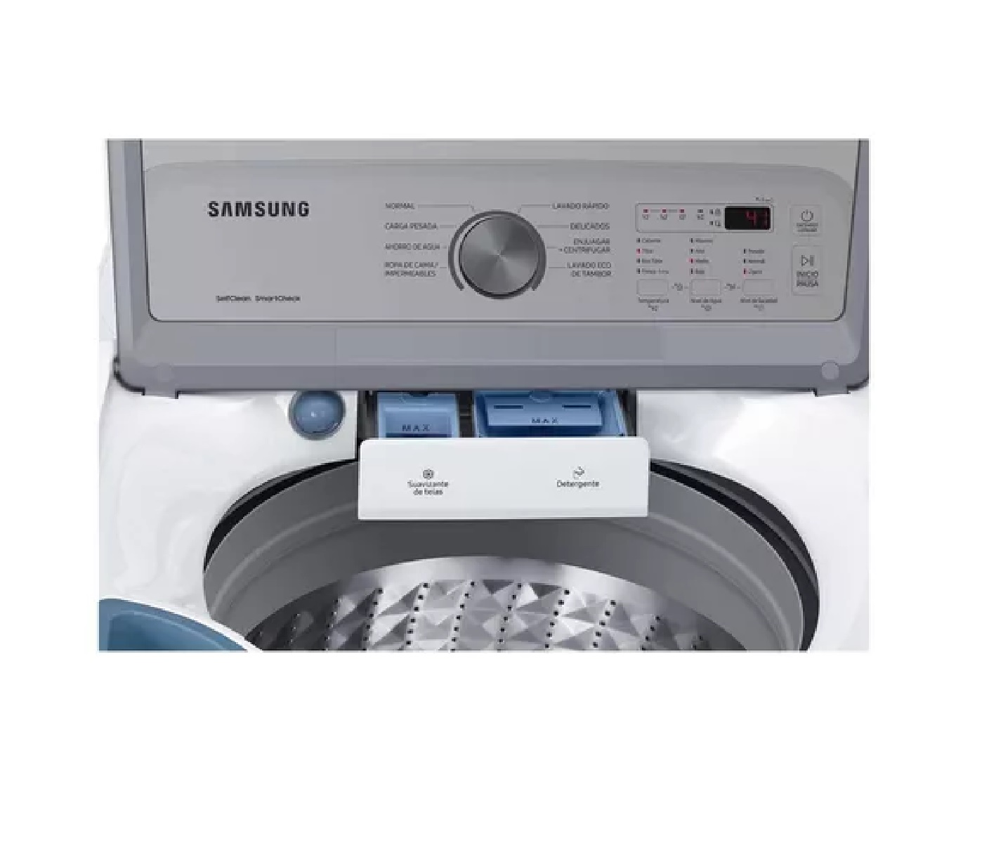 Lavadora Samsung Automática Wa21a3341gw/ax 21 Kg Blanca