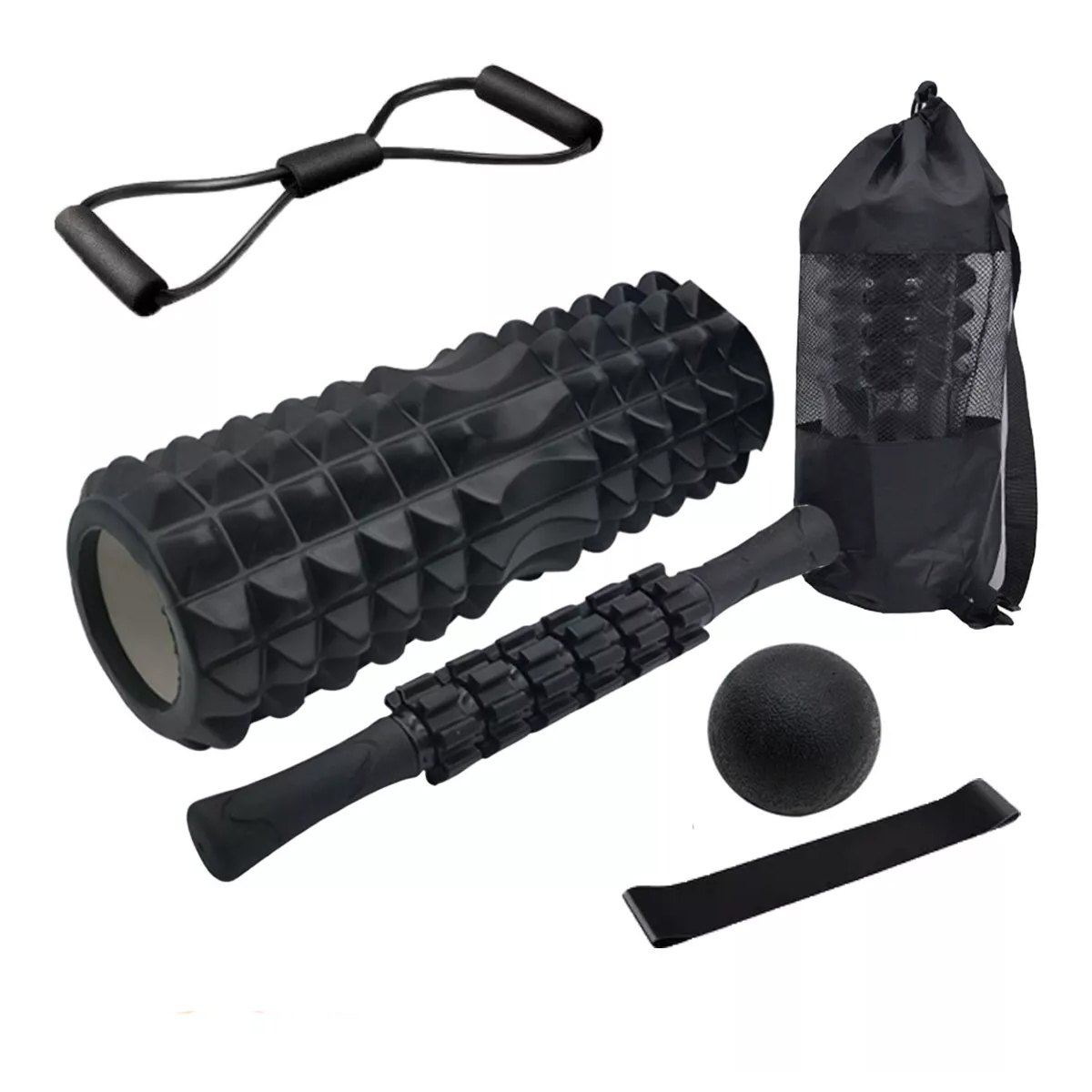 Rodillo Masaje Muscular Foam Rodillo Espuma Yoga Pilates 6 U