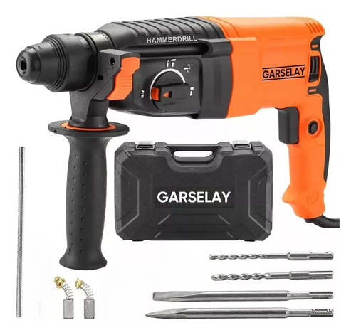 Rotomartillo Cincelador Perforador Taladro Sds Juego 1600w.