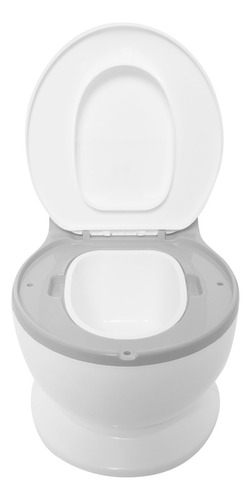 Baño Entrenador De Baño Kiddos Gris Color Gris Claro Liso.