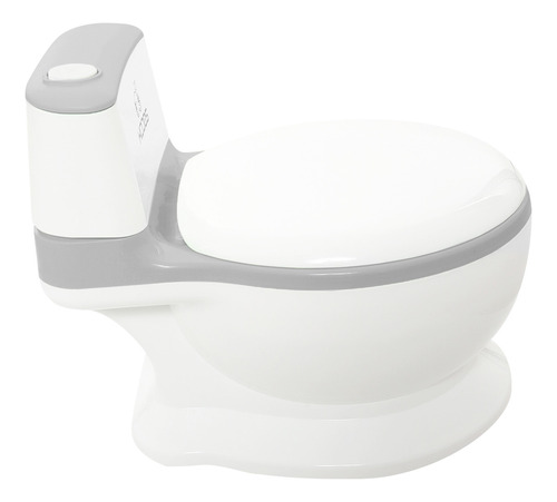Baño Entrenador De Baño Kiddos Gris Color Gris Claro Liso.