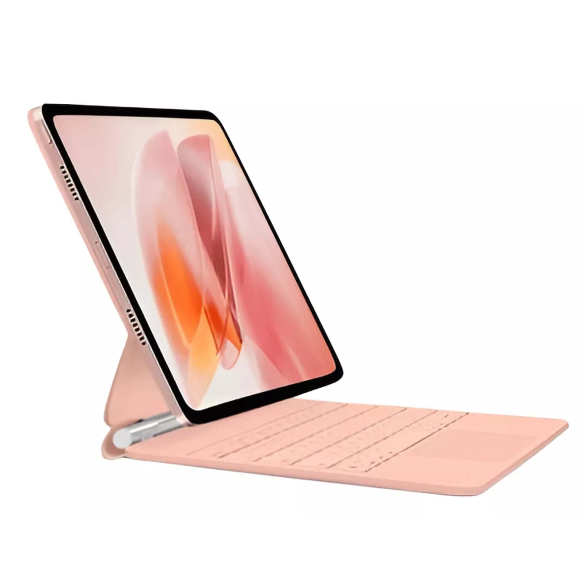 Funda Teclado Magic Keyboard Para iPad 10th Gen 2022 Rgb Color Rosa