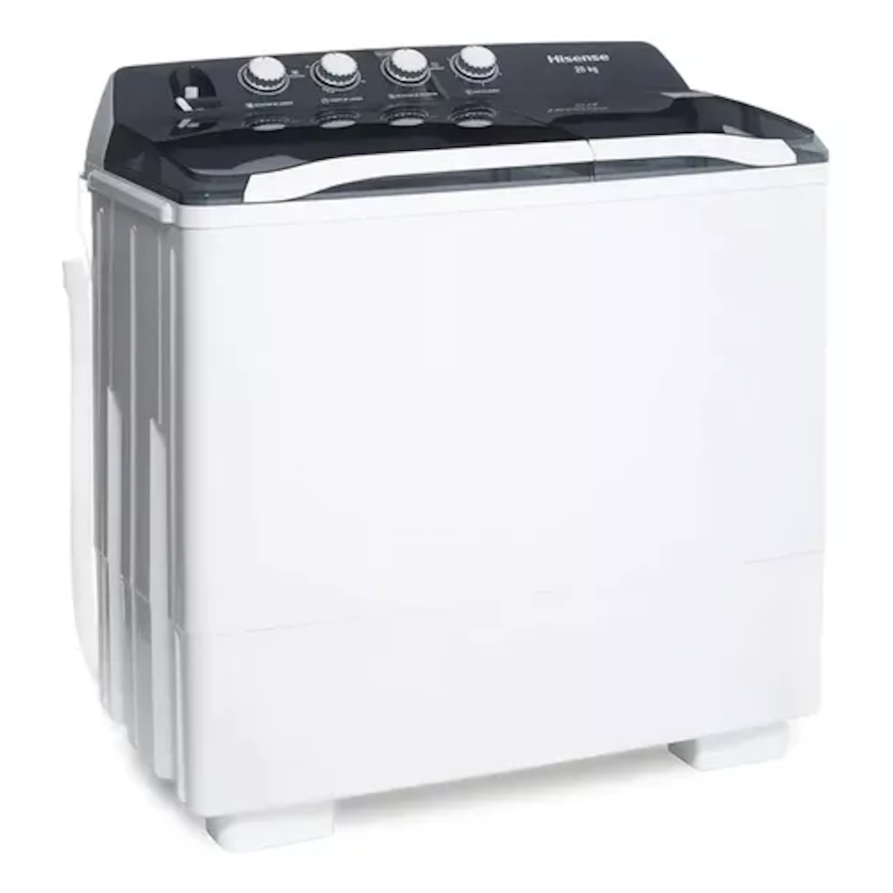 Lavadora Semiautomática Doble Tina 20kg Hisense Wsa2001p.