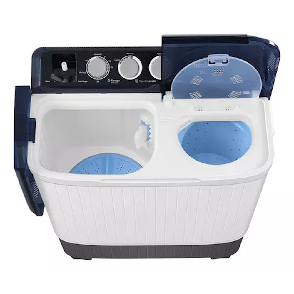 Lavadora Semiautomática Doble Tina 18kg Lmdx8124hbab0 Mabe.