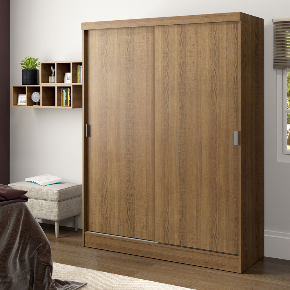 Ropero Closet Madesa Luke 2 Puertas con Cajón con llave MM