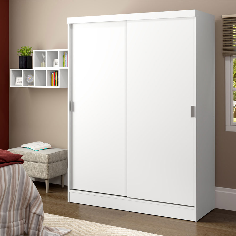 Ropero Closet Madesa Luke 2 Puertas con Cajón con llave BB