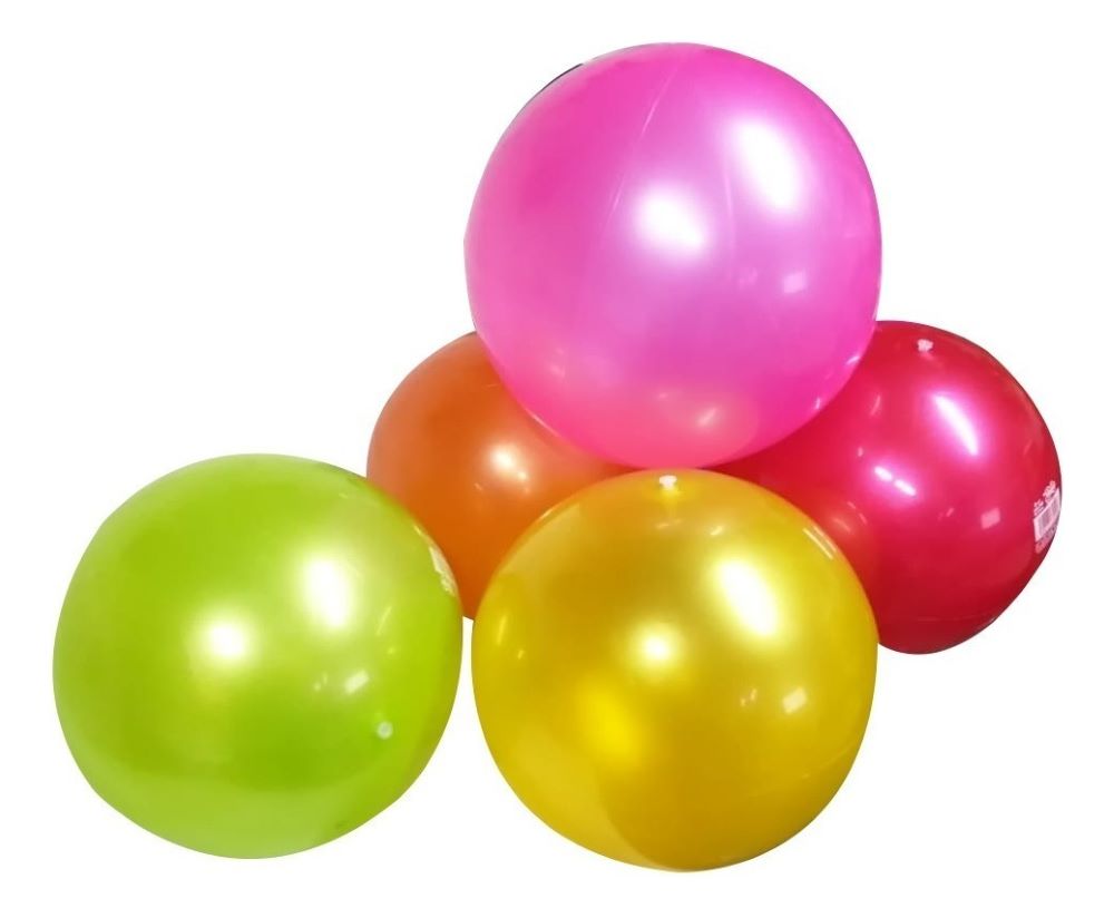 100 Pelotas De Plástico Colores Fiesta Regalo Juguete.