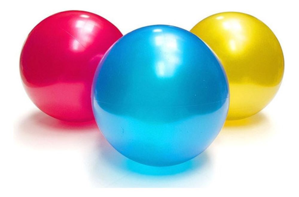 100 Pelotas De Plástico Colores Fiesta Regalo Juguete.