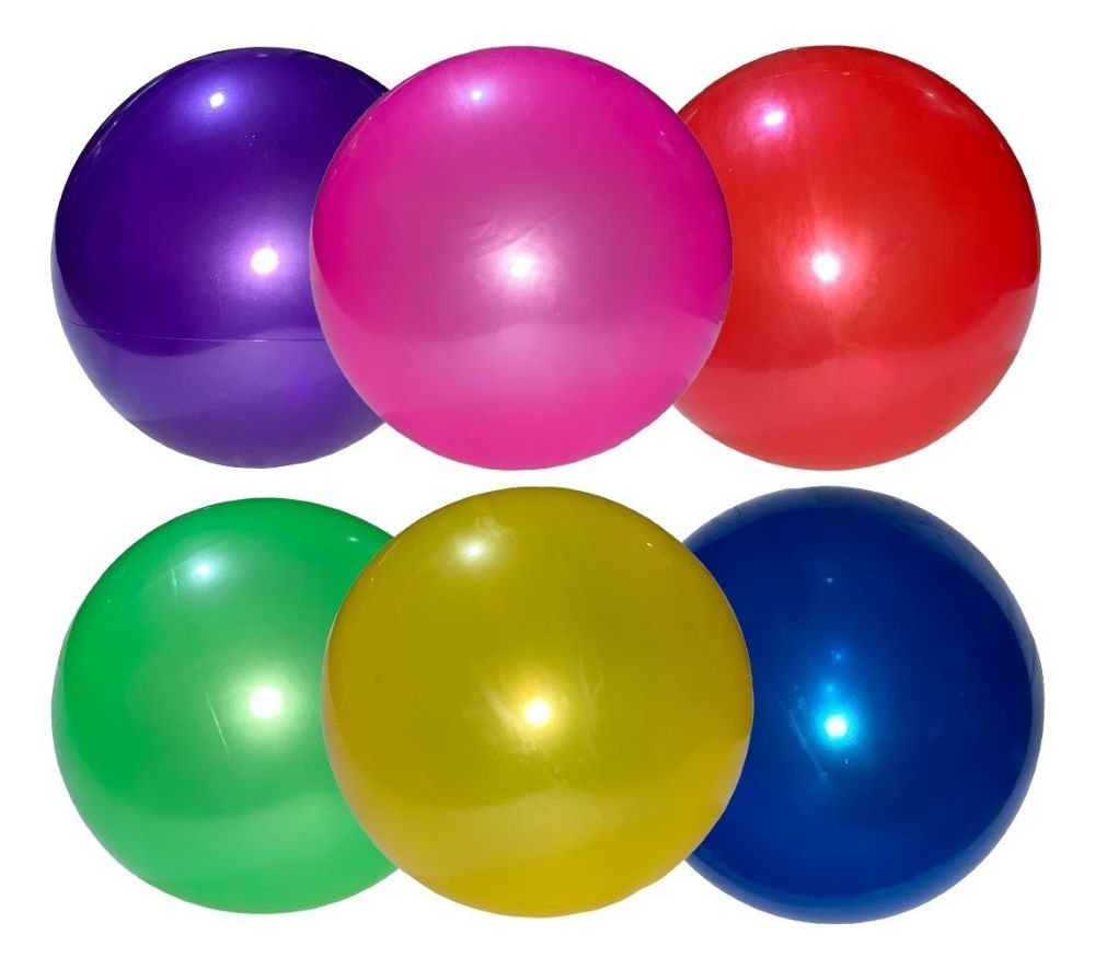 100 Pelotas De Plástico Colores Fiesta Regalo Juguete.