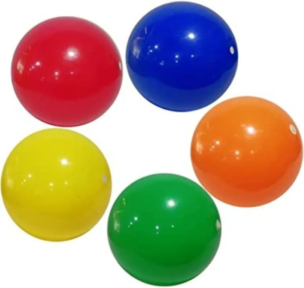 100 Pelotas De Plástico Colores Fiesta Regalo Juguete.