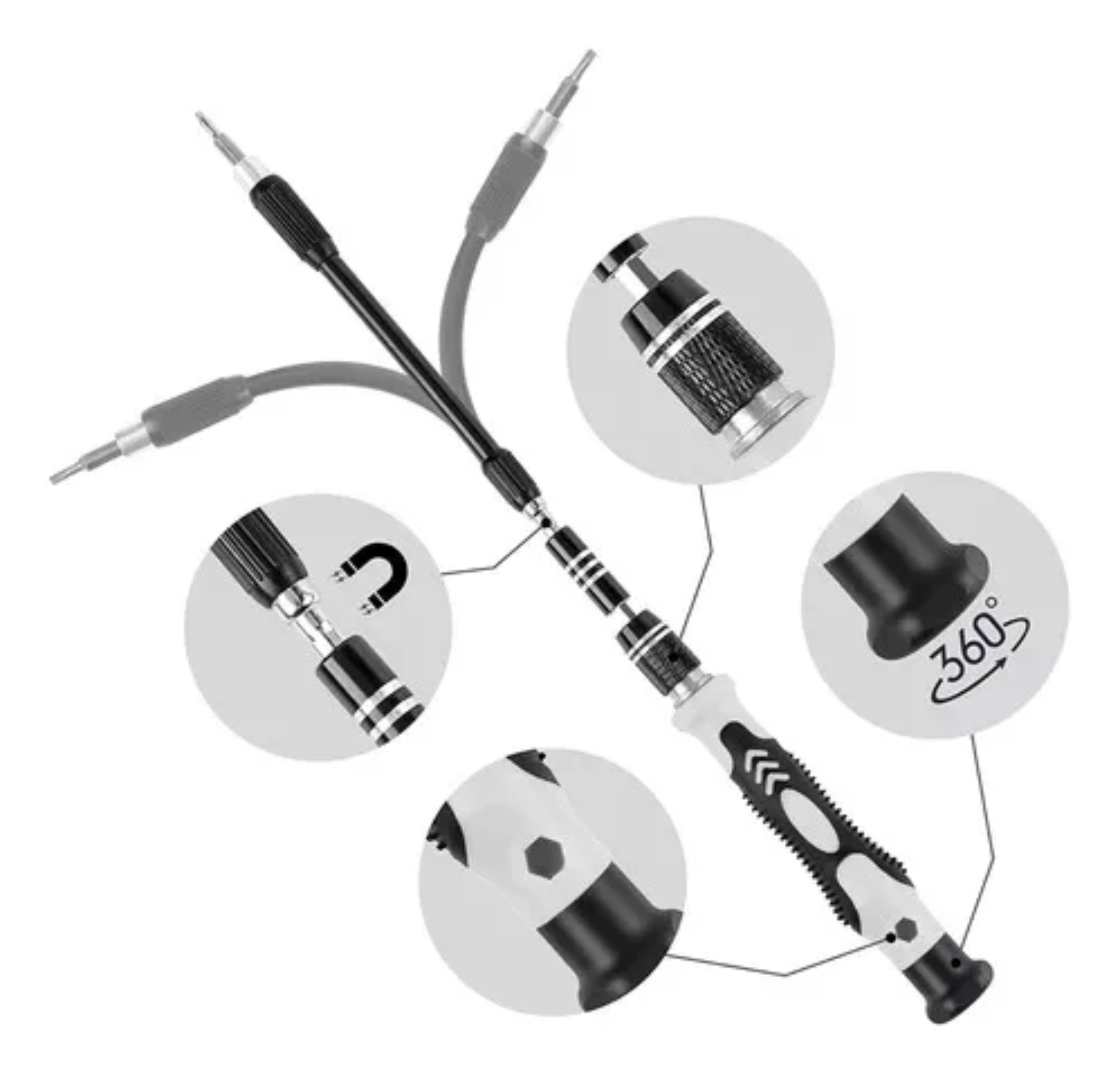 Juego De Destornilladores Y Atornilladores De Precisión 115.