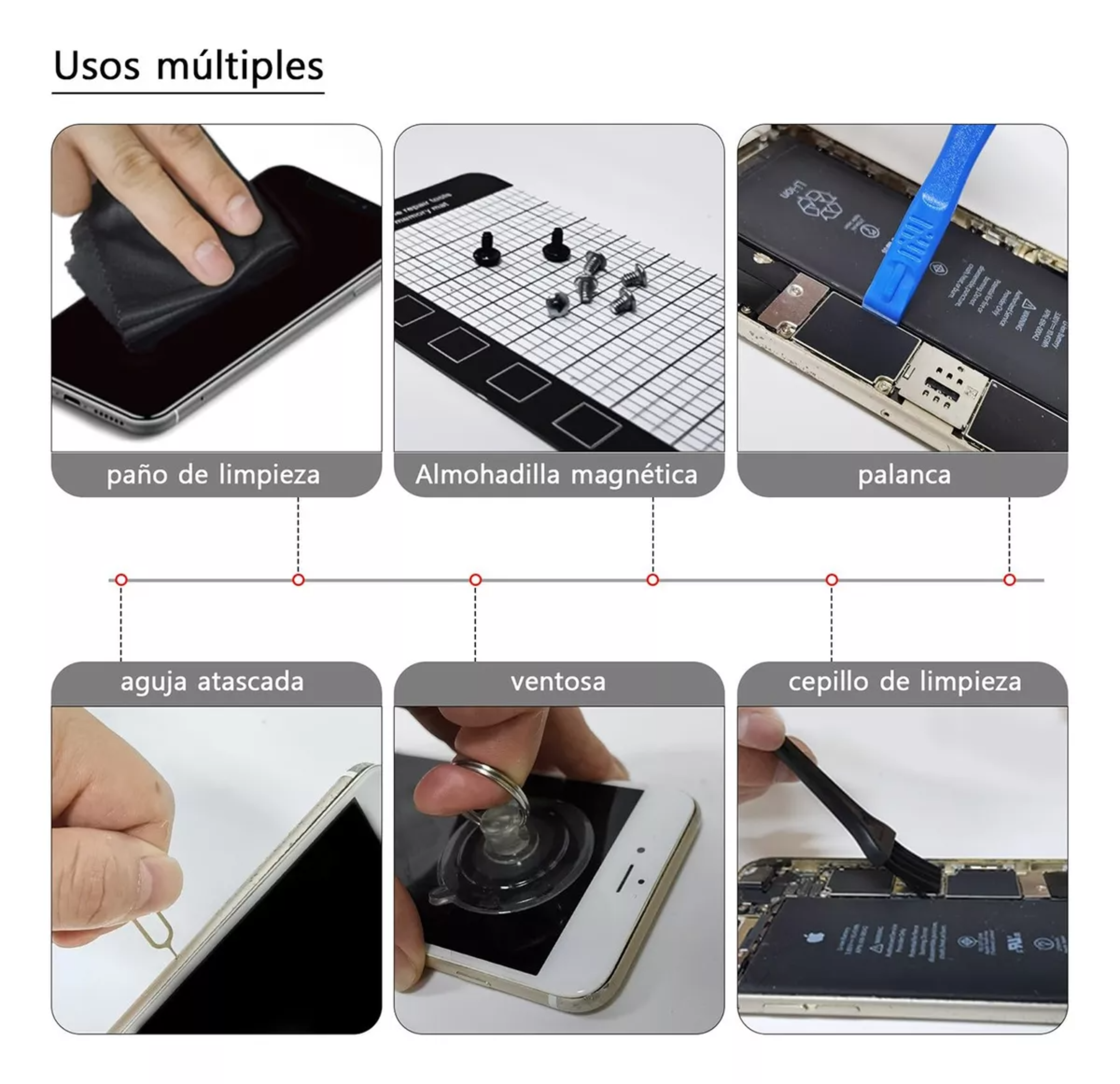 Kit De Desarmadores Y Juego De Destornilladores 130 En 1.