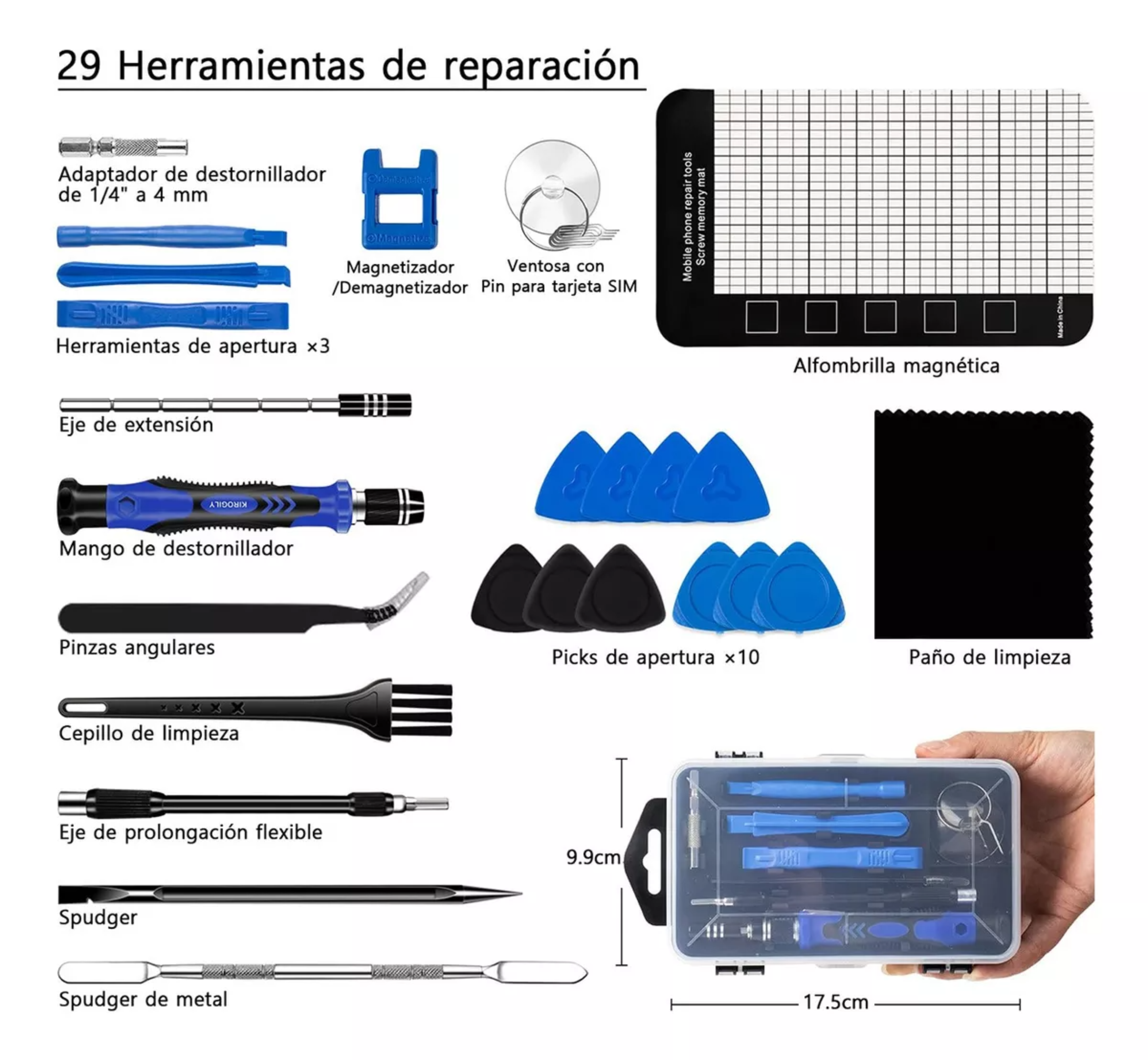 Kit De Desarmadores Y Juego De Destornilladores 130 En 1.