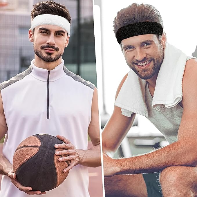 "N/A" SEEKVER Banda Deportiva para Cabeza,Yoga Pañuelo Entrenamiento,3 Uds.