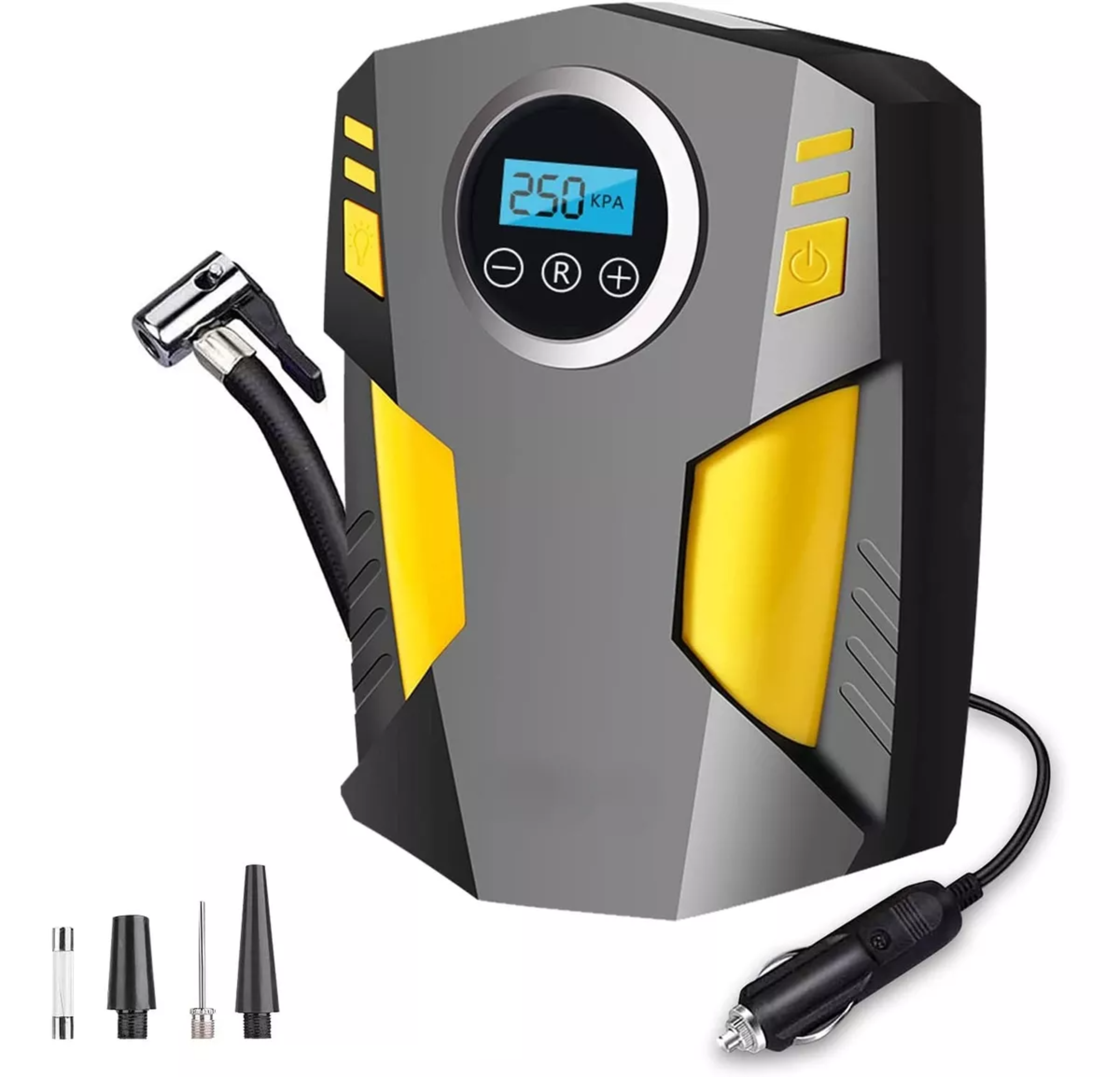 Pantalla Digital Inflador De Llantas Portatil Para Auto.