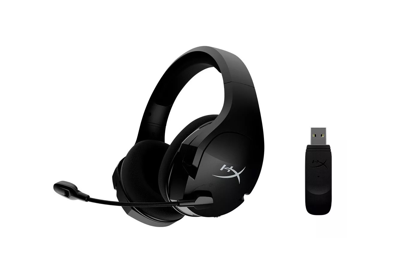 Audífonos Inalámbricos Hyper X Cloud Stinger Core Wireless 7.1, Para Pc, Xbox Series S y X, Playstation 4, Playstation 5 y Nintendo Switch Color Negro.