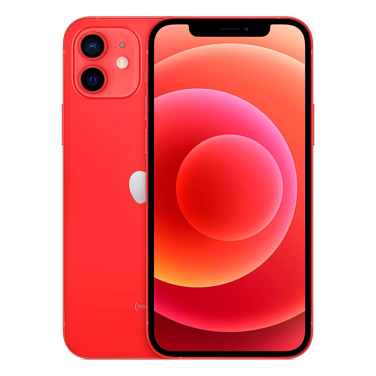 Apple iPhone 12 128 GB Rojo Reacondicionado Tipo A .