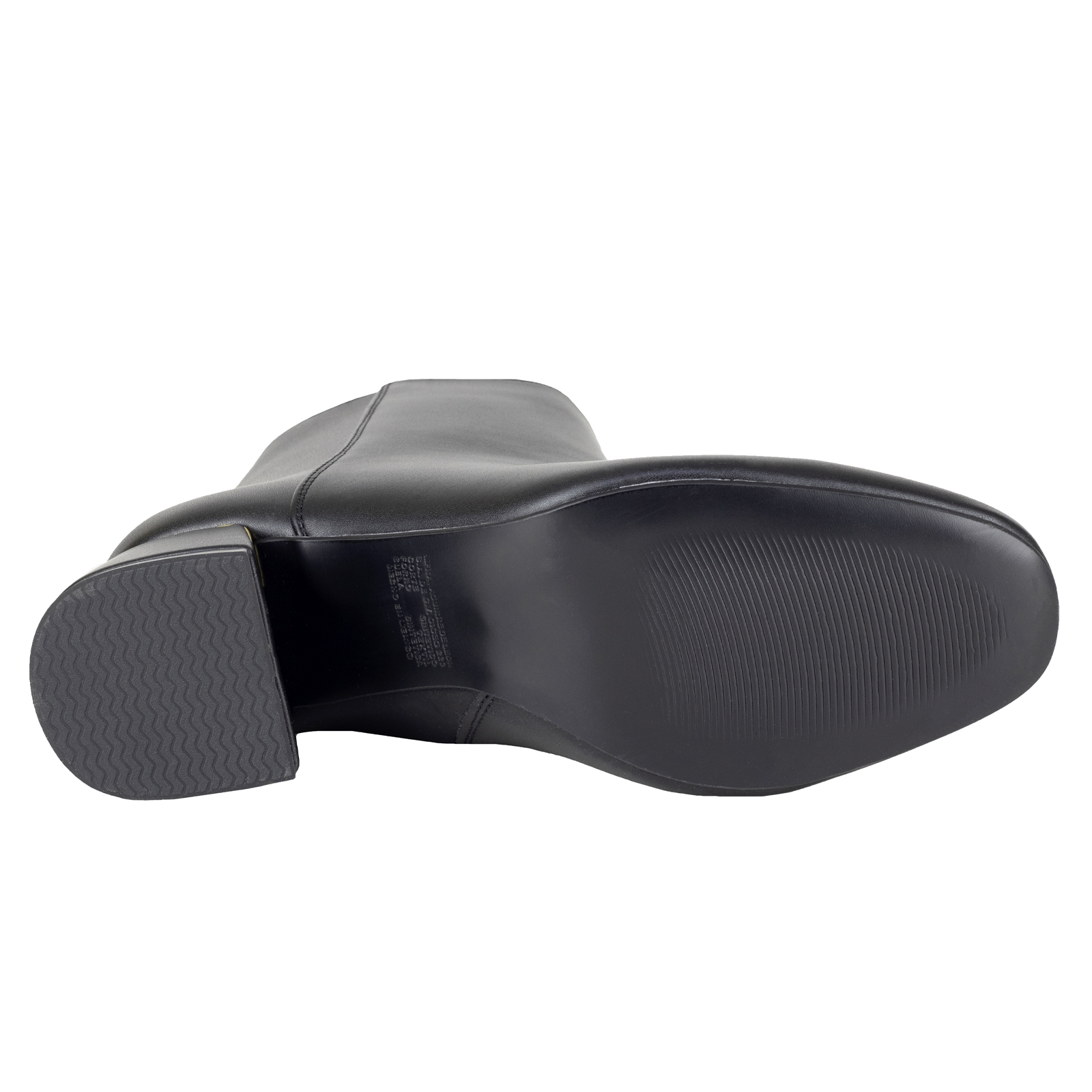 Botin Negro Vestir Con Tacón Para Mujer Lady Paulina 26001 Confort.