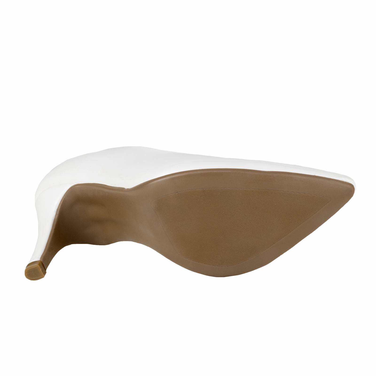 Zapatillas De Vestir Lady Paulina Mujer 17001 Latte Charol.