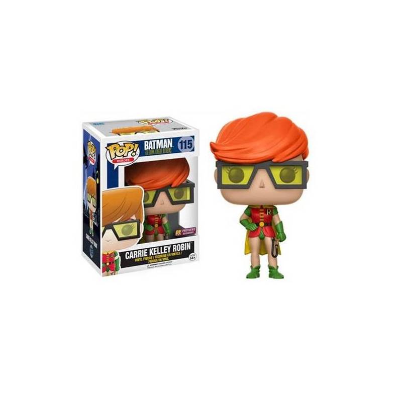 Funko Pop Figura Acción Batman Carrie Kelley Robin 115 PX.