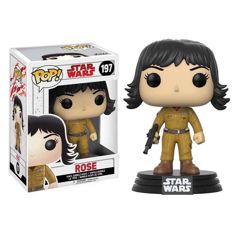Funko Pop Figura Acción Star Wars Rose 197.