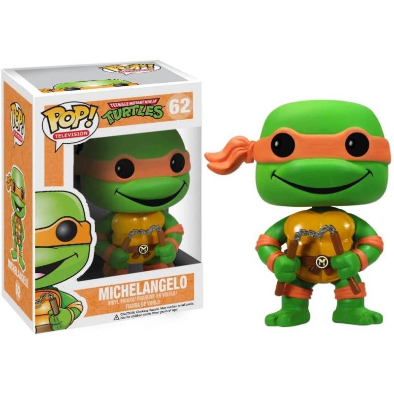Funko Pop Figura Acción TMNT Michelangelo 62.