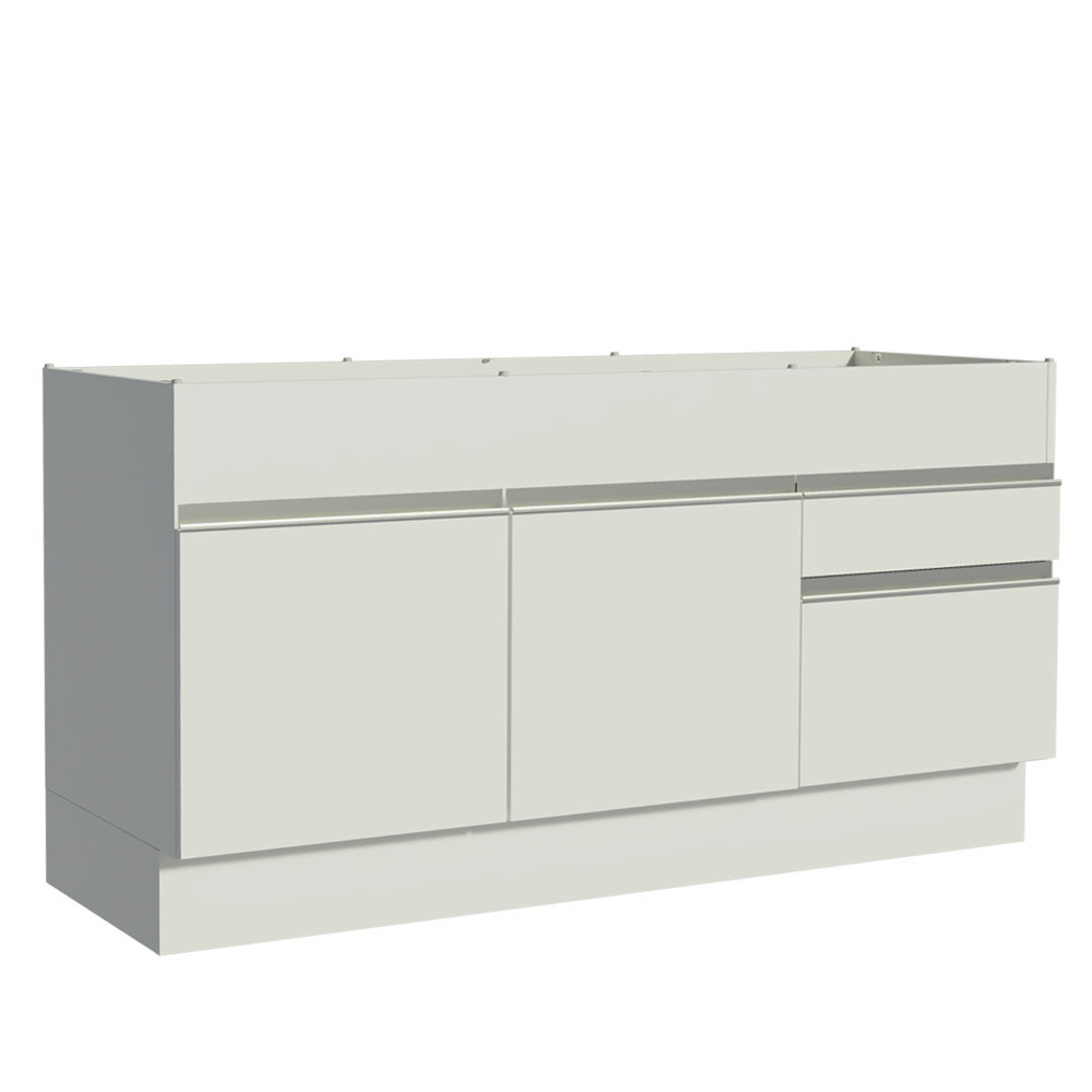 Mueble para Tarja Madesa Glamy 150cm Sin Encimera y Tarja BB.
