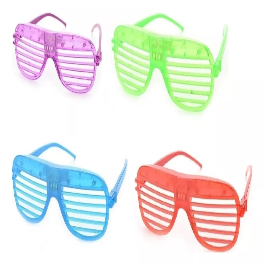 50 Lentes Luminosos Led Boda Batucada Fiesta Neón.